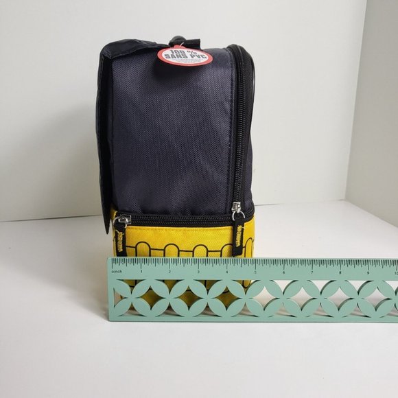 Thermos DC Comics Batman Kids Dual Compartment Lunch Box Bag With Cape PVC Free - Picture 14 of 16